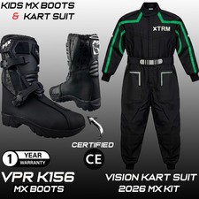 KIDS MOTOCROSS MOTORBIKE BOOTS