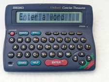 Seiko ER2500 Concise Oxford Thesaurus Electronic Dictionary