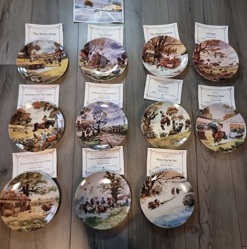 Thelwell ponies plates danbury - plates,