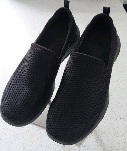 Skechers black mesh5th - black,