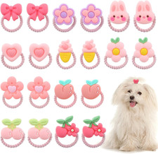 20 Pcs Dog Hair Bows with