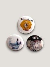 Radiohead - Set of 3 Badges /