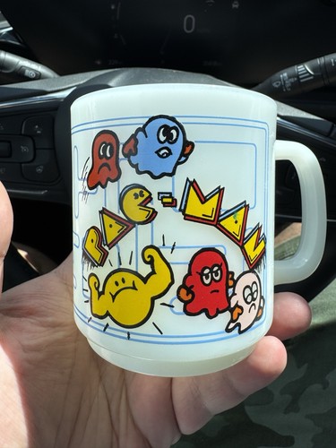 Vintage glasbake pac - glasbake, pac-man