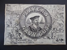 Advertising large Players Navy Cut Chef Worcestershire Sauce label W.Richard's