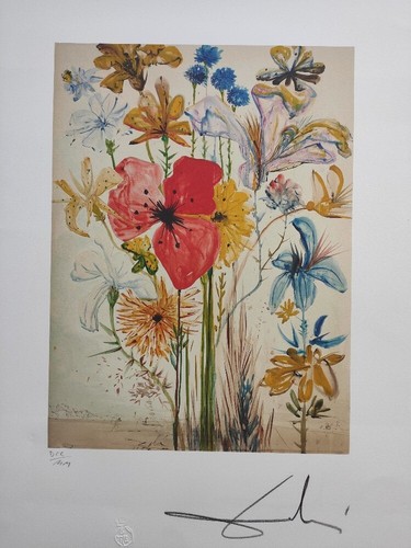 Salvador dali hand signed - salvador,