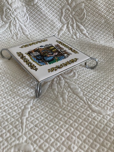 Vintage advertising soap tile - advertising,