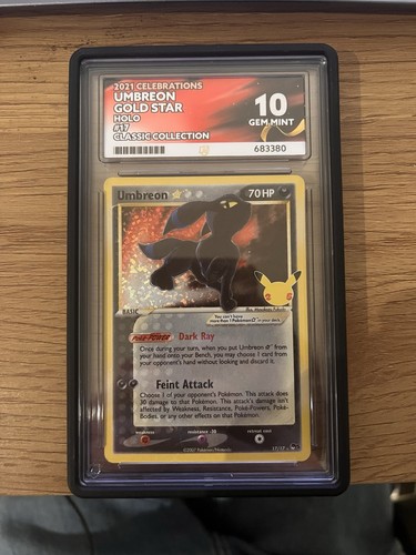 Umbreon gold star - umbreon,