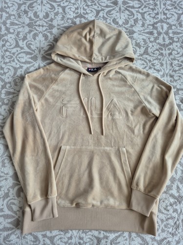 Beige fila velour - beige,