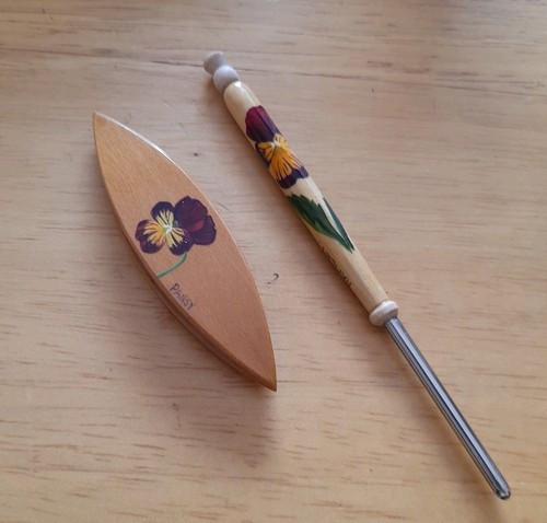 Wood tatting shuttle crochet - tatting,
