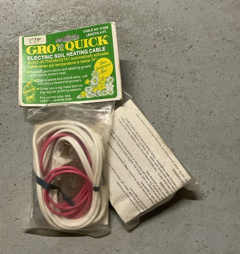 Vintage wrap gro quick soil - wrap-on, gro-quick