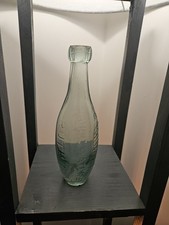 Large antique 10oz aqua