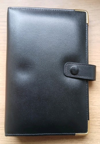Vintage black leather - black, personal