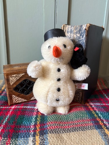 Steiff snowman black crow 2006 - black,