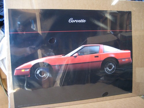 Vintage corvette exotic poster - vintage,