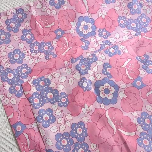 Vintage pink purple white - vintage,