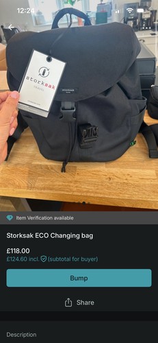 Storksak eco changing bag - storksak,
