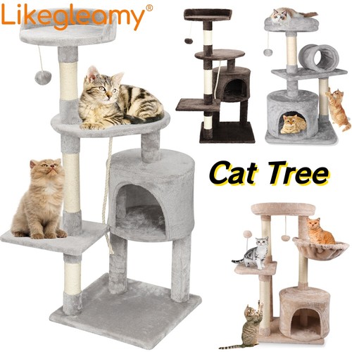 Large cat tree climbing tower - large,