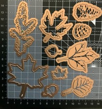Spellbinders Autumnal Leaves Metal Die Cutters