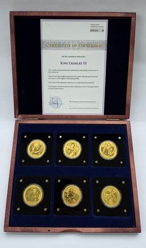 King charles iii 200oz 24ct - charles,