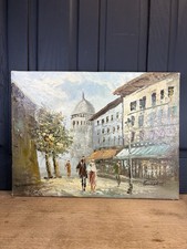 Unframed Parisian Painting