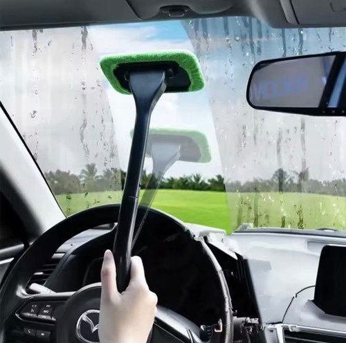 Car window cleaning brush - window,