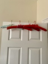 The Vintage Style Padded Hangers Red Pink Green Glam Old Hollywood