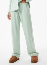 Jack Wills Modal Sleep Trousers Laurel Green Size 10 Small BNWT