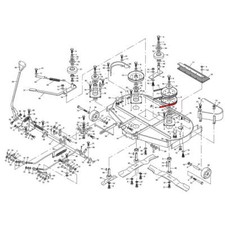 Belt kit fits westwood tractor - westwood,