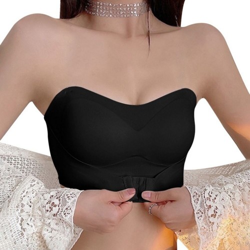 Push strapless bra - push, slip