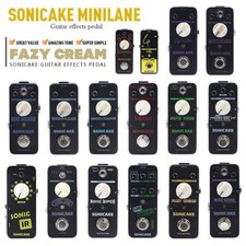 SONICAKE Guitar Effects Pedal Overdrive Reverb Phaser Chorus Delay Fuzz Flanger