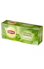 3 x Lipton Green Tea Classic Herbata Zielona 32.5g (Pack of 3) Total 75 Teabags 