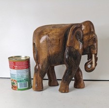 Vintage Large Hand Carved