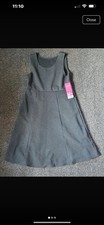Grey School Dress 10 to 11