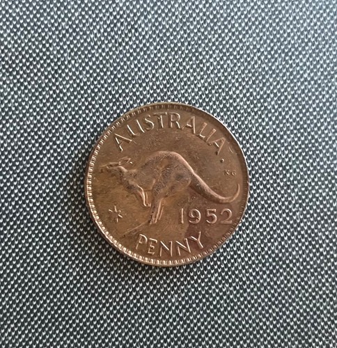 Australia penny 1952 king - penny, 1952.