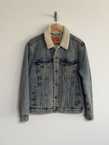 Levi sherpa trucker jacket - sherpa,