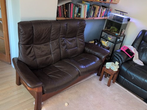 Stressless leather seater - stressless, 2-seater
