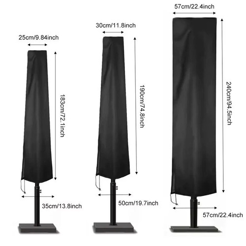Waterproof parasol cover with - waterproof,