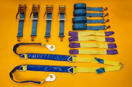 Winching assistance strap 5m - winching, 1.5m
