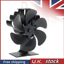 6 Blade Stove Fan Log Burners