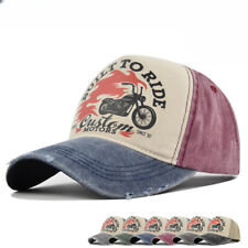 Motorcycle Print Mens Denim