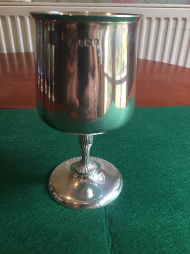Sterling silver goblet - sterling,