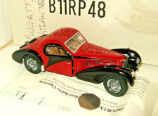 Superb Franklin Mint 1936 Bugatti Type 57SC Diecast Model in 1:24 Scale