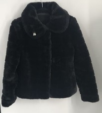 Monnalisa girls black faux fur