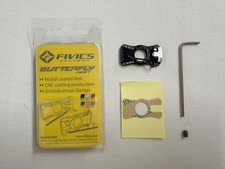 Fivics Butterfly Magnetic Recurve Archery Arrow Rest - Black - Ambidextrous