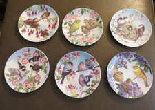 6 x Royal Worcester Happy