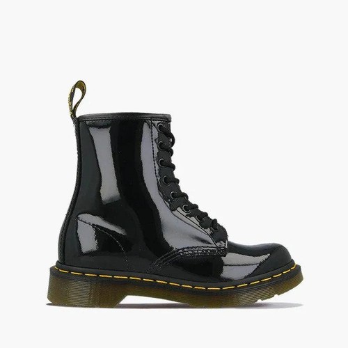 Women martens boots - martens, black