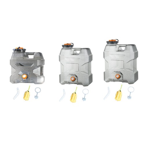 Water container with - container, spigot