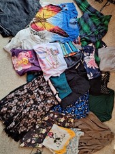 Bundle Of 21 Womens Clothes Size 14 Medium Various Brands Inc. M&S Next Disney