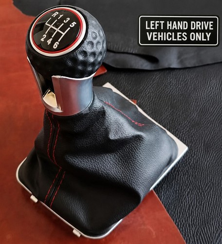 Black red speed gear knob - 6,