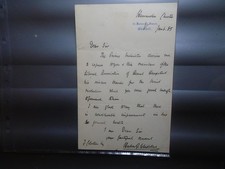 William Gladstone Signed Hand